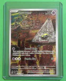 Pokemon TCG Scarlet & Violet Base Set 210/198 Drowzee Illustration Rare - Image 4