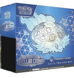 Pokemon Center TCG Stellar Crown Elite Trainer Box ETB - New *PRESALE* - Image 1