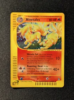Pokemon AQUAPOLIS - #H19/H32 Ninetales - Holo - ENG - Near Mint - Image 2