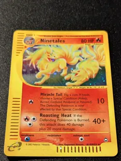 Pokemon AQUAPOLIS - #H19/H32 Ninetales - Holo - ENG - Near Mint - Image 3