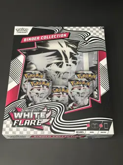 Pokemon TCG Scarlet & Violet White Flare Binder Collection New Sealed - Image 1