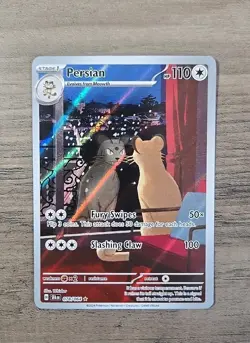 Pokemon TCG Persian Illustration Rare SV: Shrouded Fable 078/064 NM - Image 1