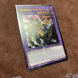 Yu-Gi-Oh! Azamina Ilia Silvia Ultimate Rare OP28-EN003 NM - Image 3