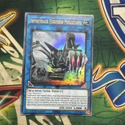 Yugioh! Infinitrack Fortress Megaclops MP20-EN216 Ultra Rare 1st Edition NM - Image 1