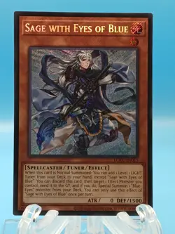 Yugioh Legendary Collection Kaiba - Unlimited Sage With Eyes Blue Secret Rare - Image 1
