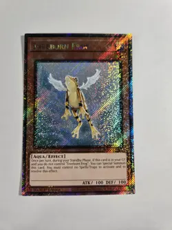 Yu-Gi-Oh! Treeborn Frog RA03-EN161 Platinum Secret Rare NM/M GEM - Image 1