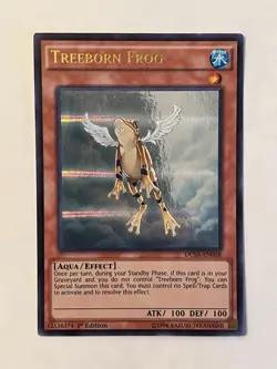 Treeborn Frog DUSA-EN058 Duelist Saga 1st Edition - Image 1