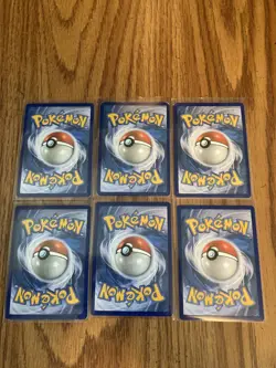 Pokemon Card Lot Of 6 Cards, rainbow latios tag team, full arts - Image 4