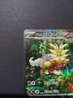 Gouging Fire EX 204/162SV05: Temporal Forces Holo Card Special Illustration Rare - Image 3