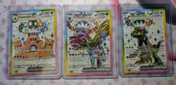Lot of 3 Pokemon Surging Sparks cards #223, #228, #221 - Image 2