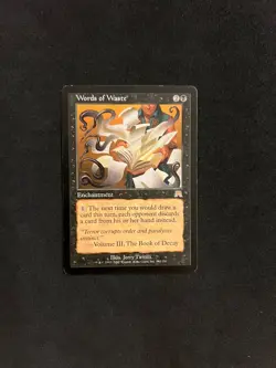 Words of Waste [Onslaught] Magic MTG Cards LP - Image 1