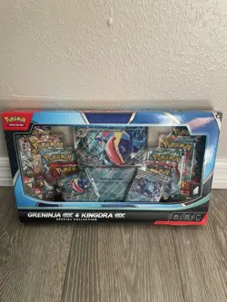 Pokemon Trading Card Game Greninja ex and Kingdra ex Special Collection Box - Image 1