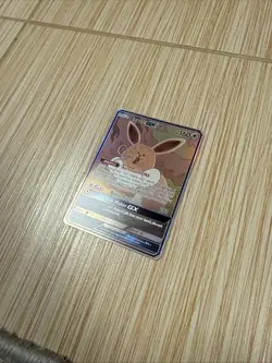 Eevee GX SM233 Full Art Promo Black Star Ultra Rare Holo Pokemon TCG Card NM - Image 2