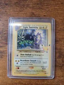 Light Toxtricity SWSH137 SWSH: Sword & Shield Promo Cards Holo - Image 1
