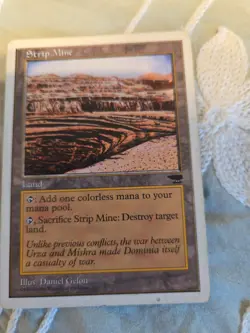 MTG Strip Mine Anthologies Regular Card Condition NM - Image 1