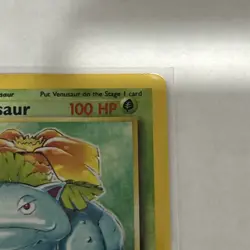 RARE Vintage Pokemon TCG Venusaur 15/102 Holo Rare Base Set Unlimited Card LP - Image 4