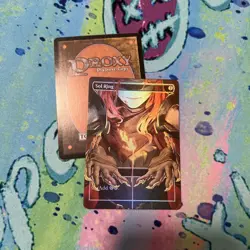 Sol Ring Full Art Foil Mtg Play Test Card frame break the one ring - Image 1