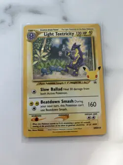 Light Toxtricity SWSH137 Rare Black Star Promo Card(Pokemon TCG Celebrations) - Image 2