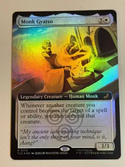 Monk Gyatso (Extended Art FOIL) TLE Avatar: the Last Airbender - Image 1