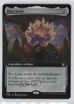 Nyx Lotus (Extended Art) Magic: Theros Beyond Death THB #344 - Image 1