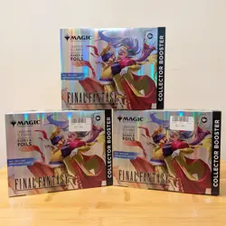 Magic the Gathering: Final Fantasy Collector Omega Booster |BRAND NEW SEALED x 3 - Image 1