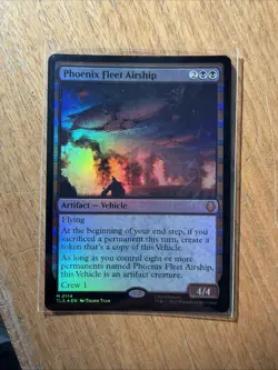 Foil Phoenix Fleet Airship -Avatar: The Last Airbender (TLA) Magic MTG Near Mint - Image 1