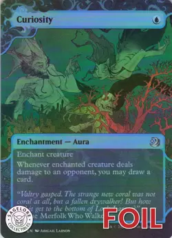 MTG Curiosity (17) | NM Foil | Wilds of Eldraine: Enchanting Tales {WOT} - Image 1