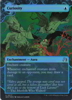 MTG Curiosity (17) | NM Foil | Wilds of Eldraine: Enchanting Tales {WOT} - Image 2