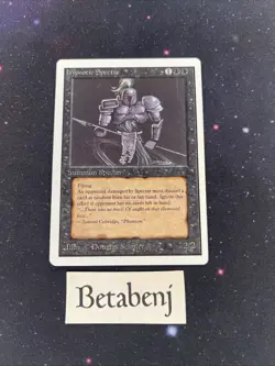 1x MTG Unlimited Hypnotic Specter from Estate Collection - Image 1