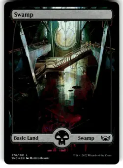 Swamp (276) Streets of New Capenna FOIL MTG - Image 1