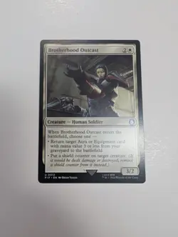 MTG - Brotherhood Outcast - Fallout (PIP) NM/M Condition - Image 1