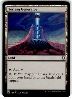 Terrain Generator Commander Legends: Battle for Baldur's Gate Regular MTG NM - Image 1