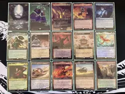MTG Avatar Mythic & Rare Lot - Aangs Shelter, Toph, Zhao, Taunting, Fire Nation - Image 1