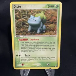 Pokemon Card Ditto 36/113 Delta Species Regular Uncommon LP Yuka Morii - Image 1