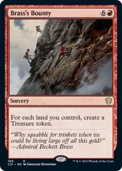 Brass's Bounty [Commander 2021] Near Mint - Image 1