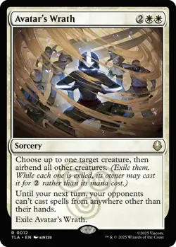 MTG Avatar The Last Airbender - Avatar's Wrath NM - Image 1