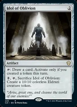 Idol of Oblivion [Commander 2021] Near Mint - Image 1