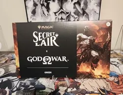 MTG God of War: Greek, New/Sealed, Secret Lair Drop (In Hand) & (Non-Foil) - Image 1