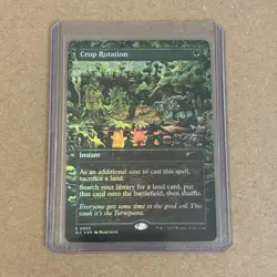 Crop Rotation ?? Magic FOIL ?? Encyclopedia Countdown Secret Lair MTG - Image 1