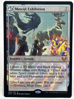 Mascot Exhibition NM/M* Strixhaven ENGLISH 005/275 mtg -UnltdCards - Image 1