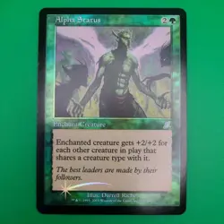 Alpha Status FOIL Scourge Magic the Gathering - Image 1