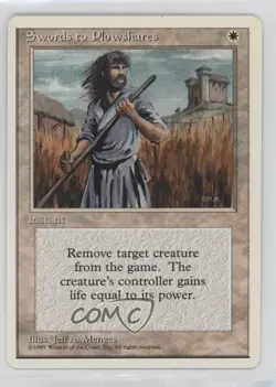 Swords to Plowshares Magic: 4th Edition 1995 - Image 1