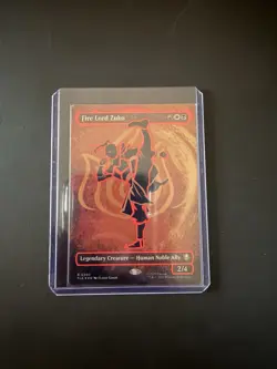 Fire Lord Zuko (Borderless) (Neon Ink Foil) - Avatar the Last Airbender - Image 2