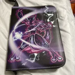 Pokemon Card Zippered Binder Holds 900 Cards with 50 Removable Sleeves TCG - Image 1