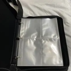 Pokemon Card Zippered Binder Holds 900 Cards with 50 Removable Sleeves TCG - Image 2