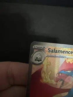 Pokemon TCG Salamence ex 187/159 SV09: Journey Together SIR - Pack Fresh Mint! - Image 2