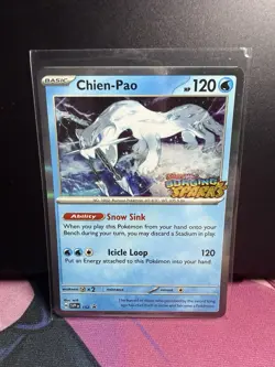 Pokemon TCG Chien-Pao SVP152 Scarlet&Violet Surging Sparks Promo NM - Image 1