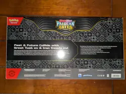 INHAND Pokemon TCG Paldean Fates Great Tusk Iron Threads Ex Premium Collection - Image 2