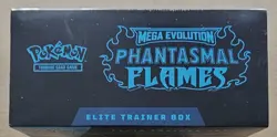 Pokemon TCG Mega Evolution Phantasmal Flames Elite Trainer Box 2025 NEW - Image 5