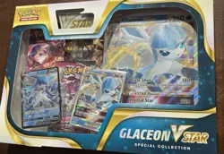 Pokemon Glaceon v Star Special Collection Box Sealed - Image 1